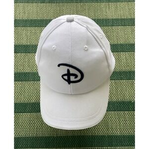 Disney World Parks Hat Cap Strap back White Baseball Dad Unisex PreOwned
